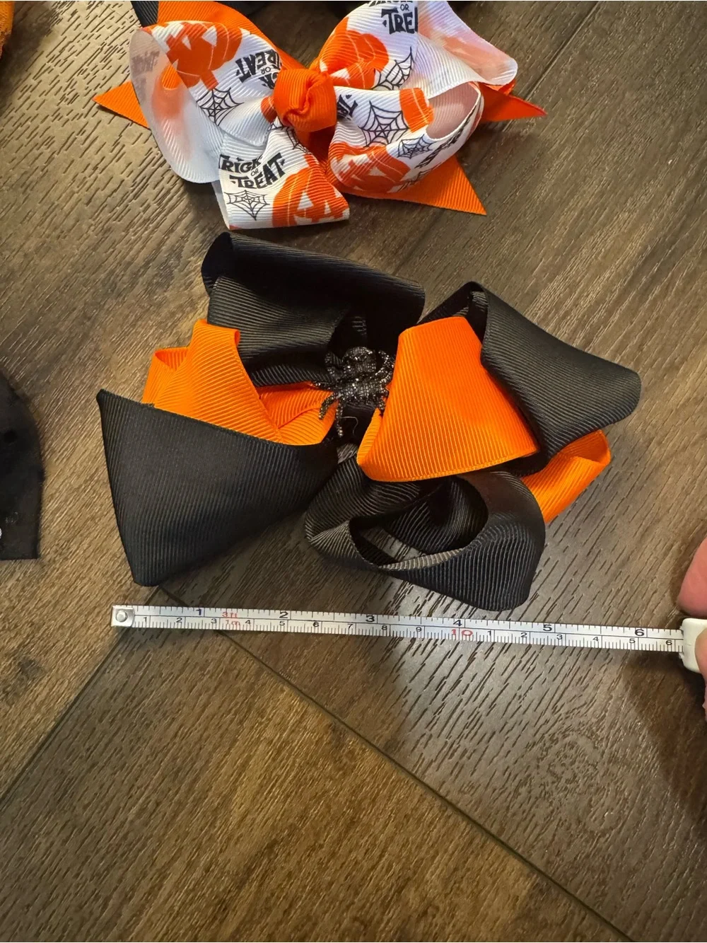 Halloween clip on hair bow bundle